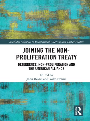 cover image of Joining the Non-Proliferation Treaty